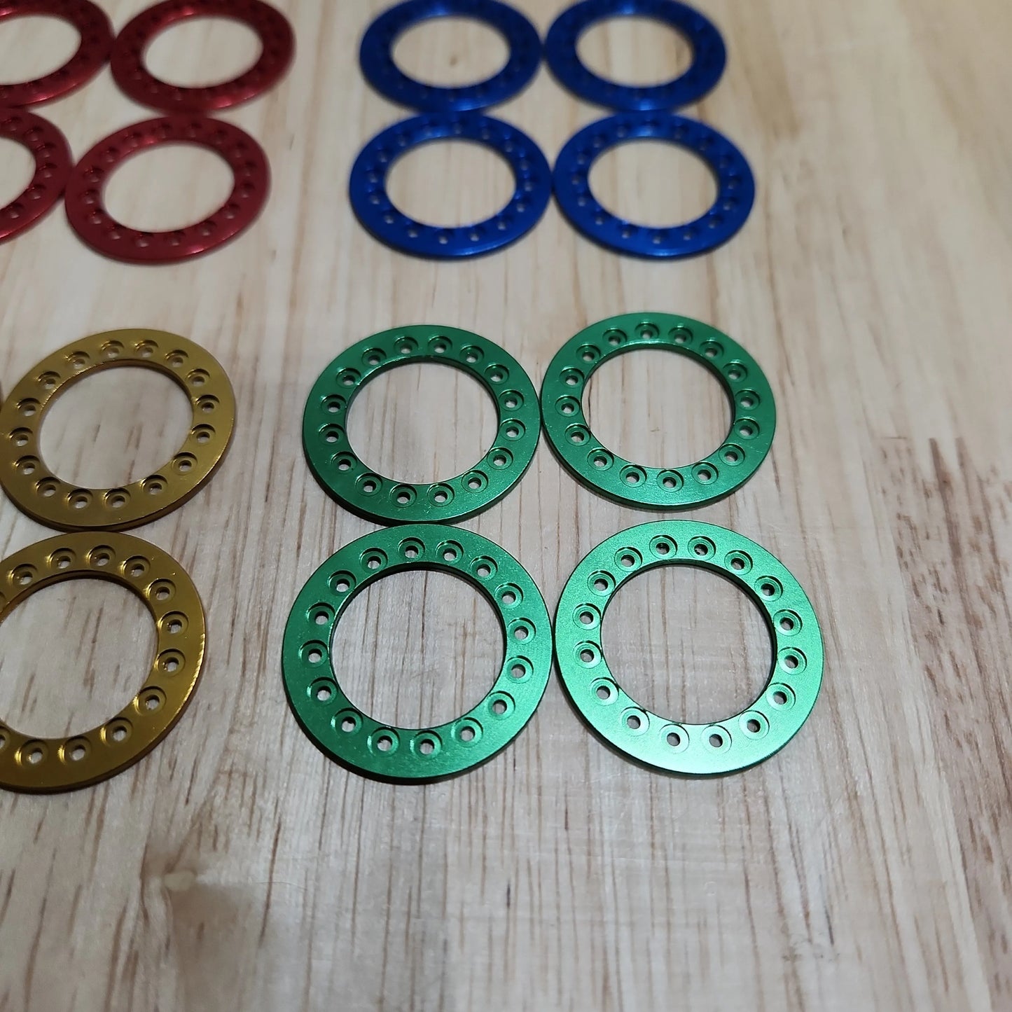 UPW Colored Outer Wheel Rings - Mofo Rc