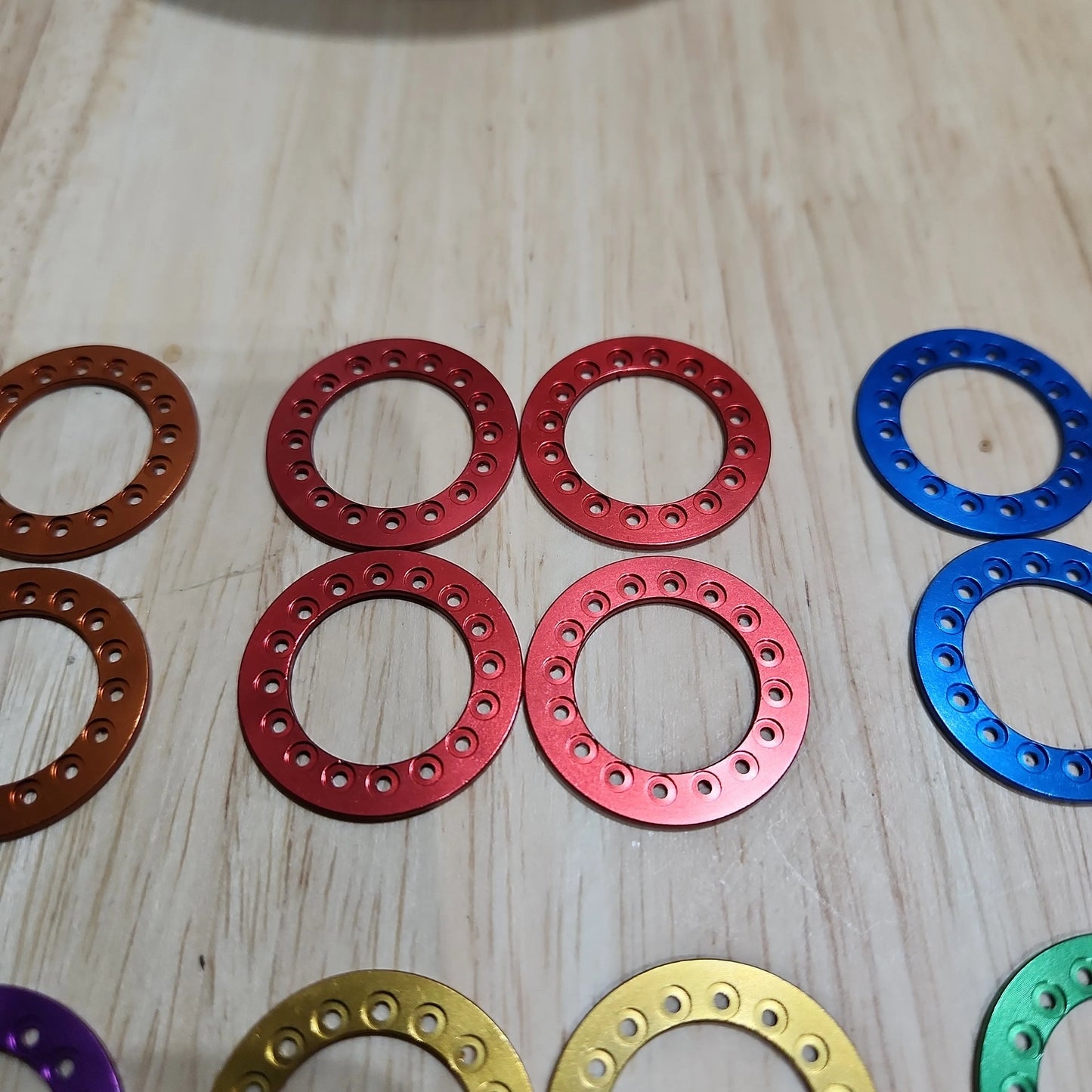 UPW Colored Outer Wheel Rings - Mofo Rc