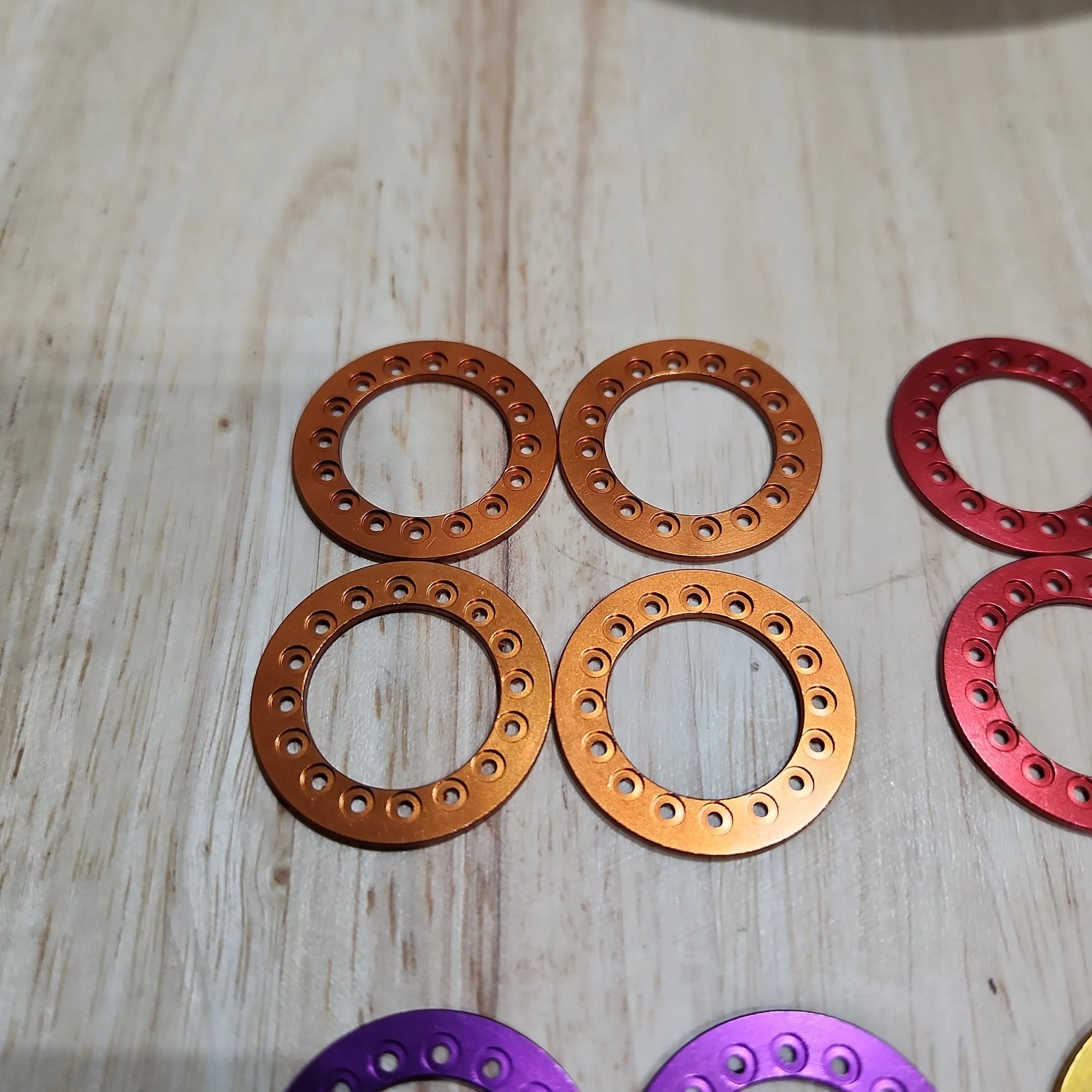 UPW Colored Outer Wheel Rings - Mofo Rc