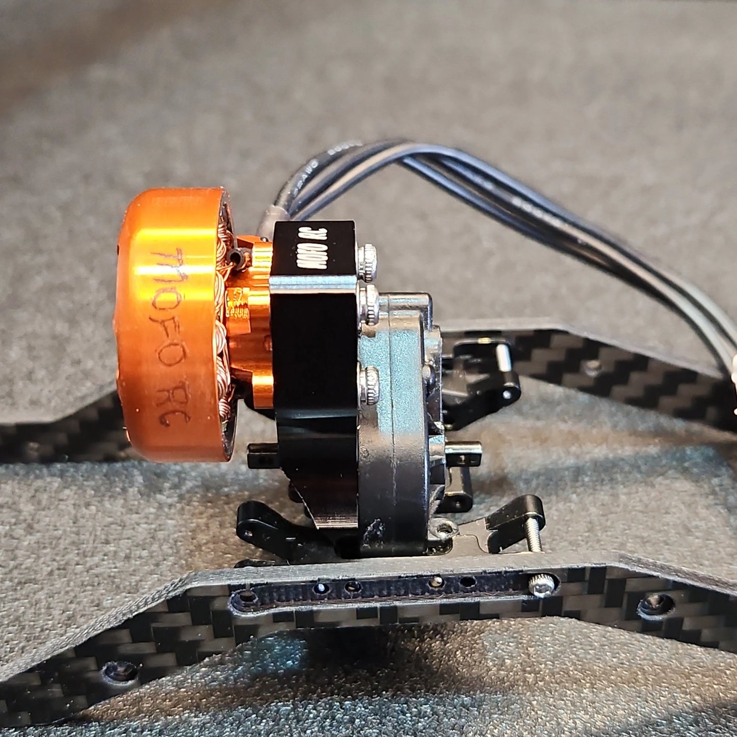 Slow Motion Pancake, "SMP" Brushless Pancake motor / Aluminum mount