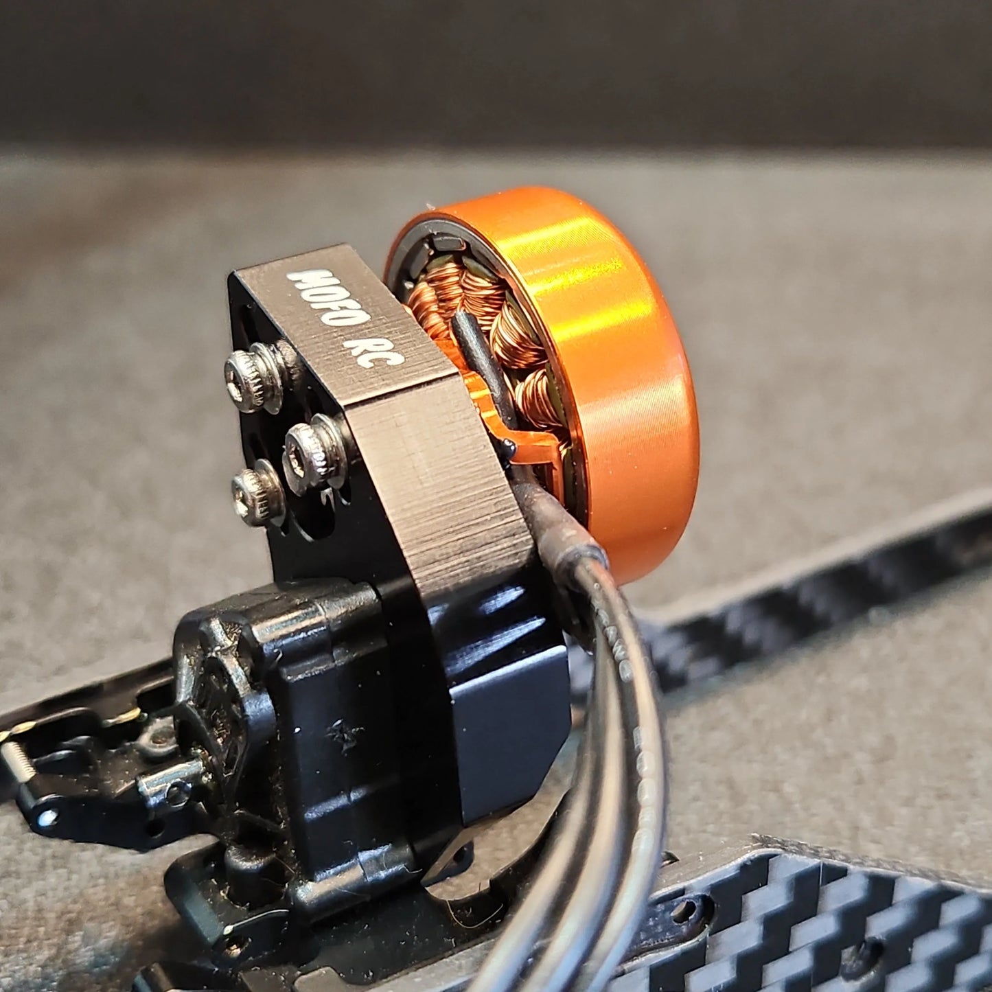 Slow Motion Pancake, "SMP" Brushless Pancake motor / Aluminum mount