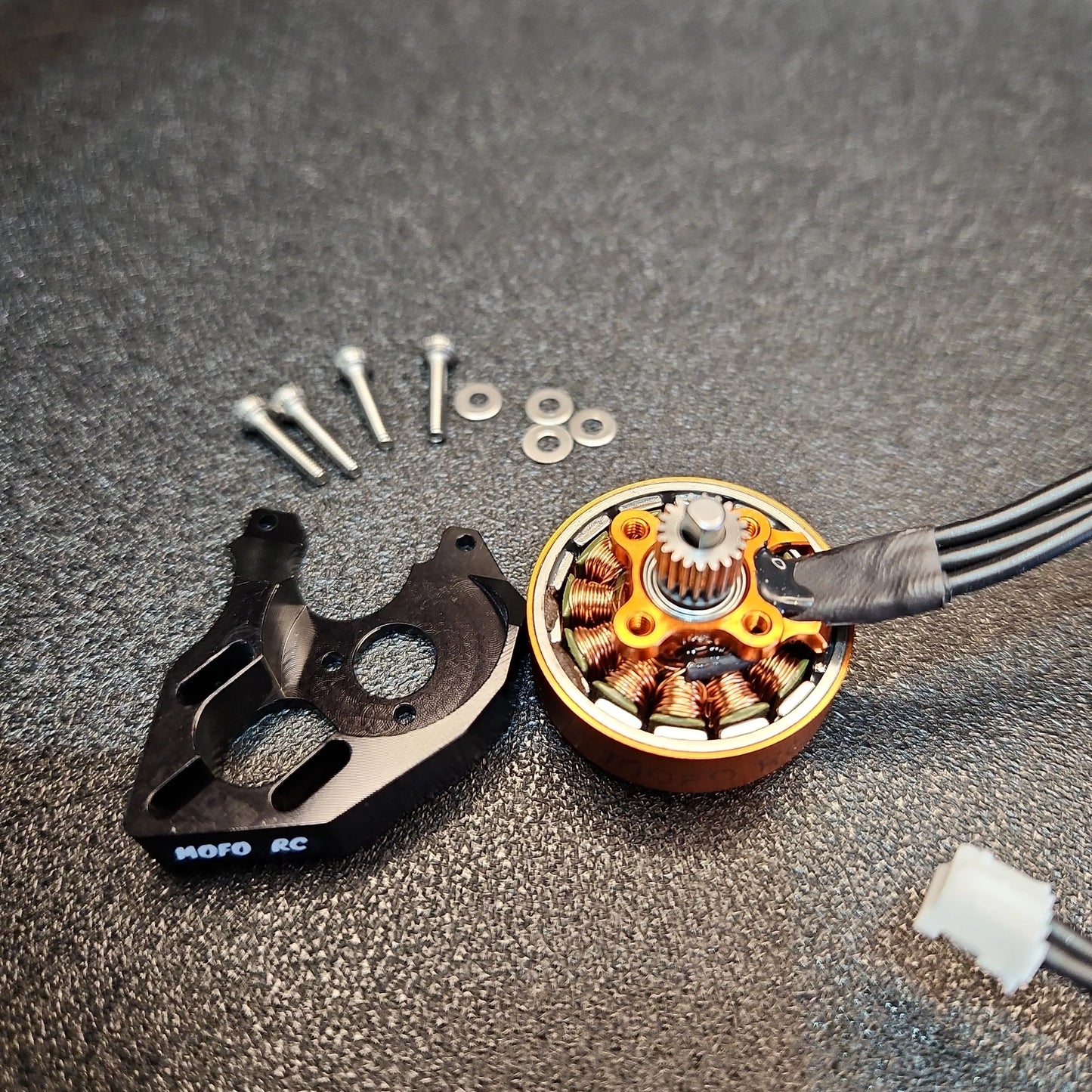 Slow Motion Pancake, "SMP" Brushless Pancake motor / Aluminum mount