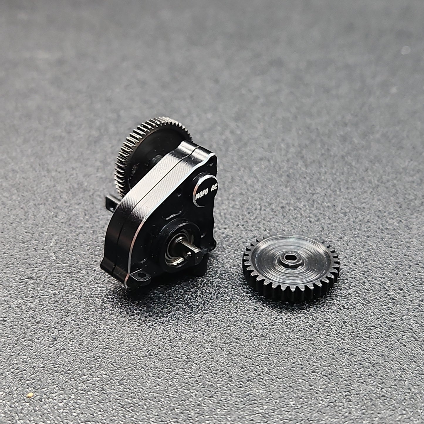 Aluminum Bullet Proof Transmission Complete Pre-Built mod.3 and mod.5 For Axial SCX24 / AX24