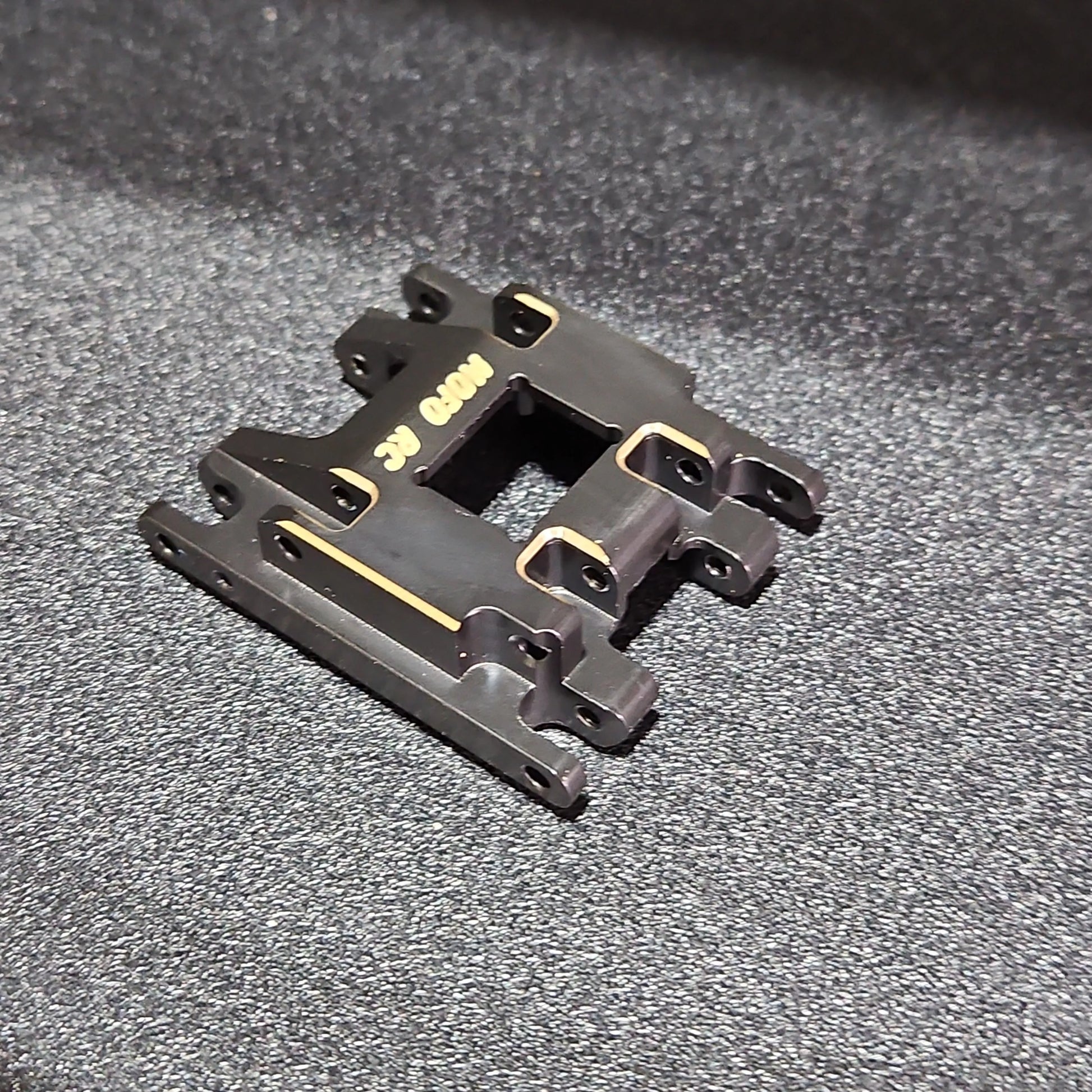 Black Brass Skid Plate For the Trx4-m - Mofo Rc