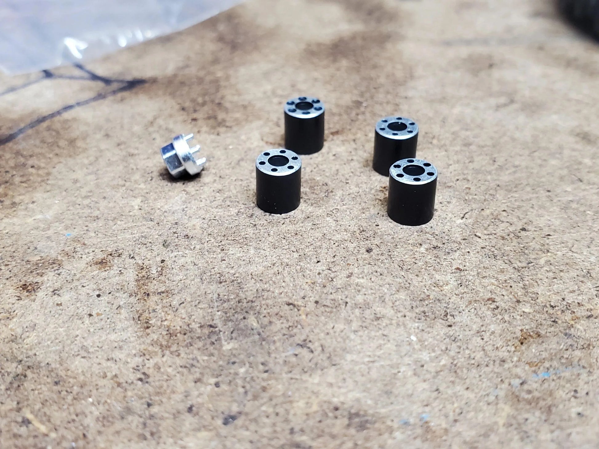 Aluminum faux 4x4 hubs - Mofo Rc