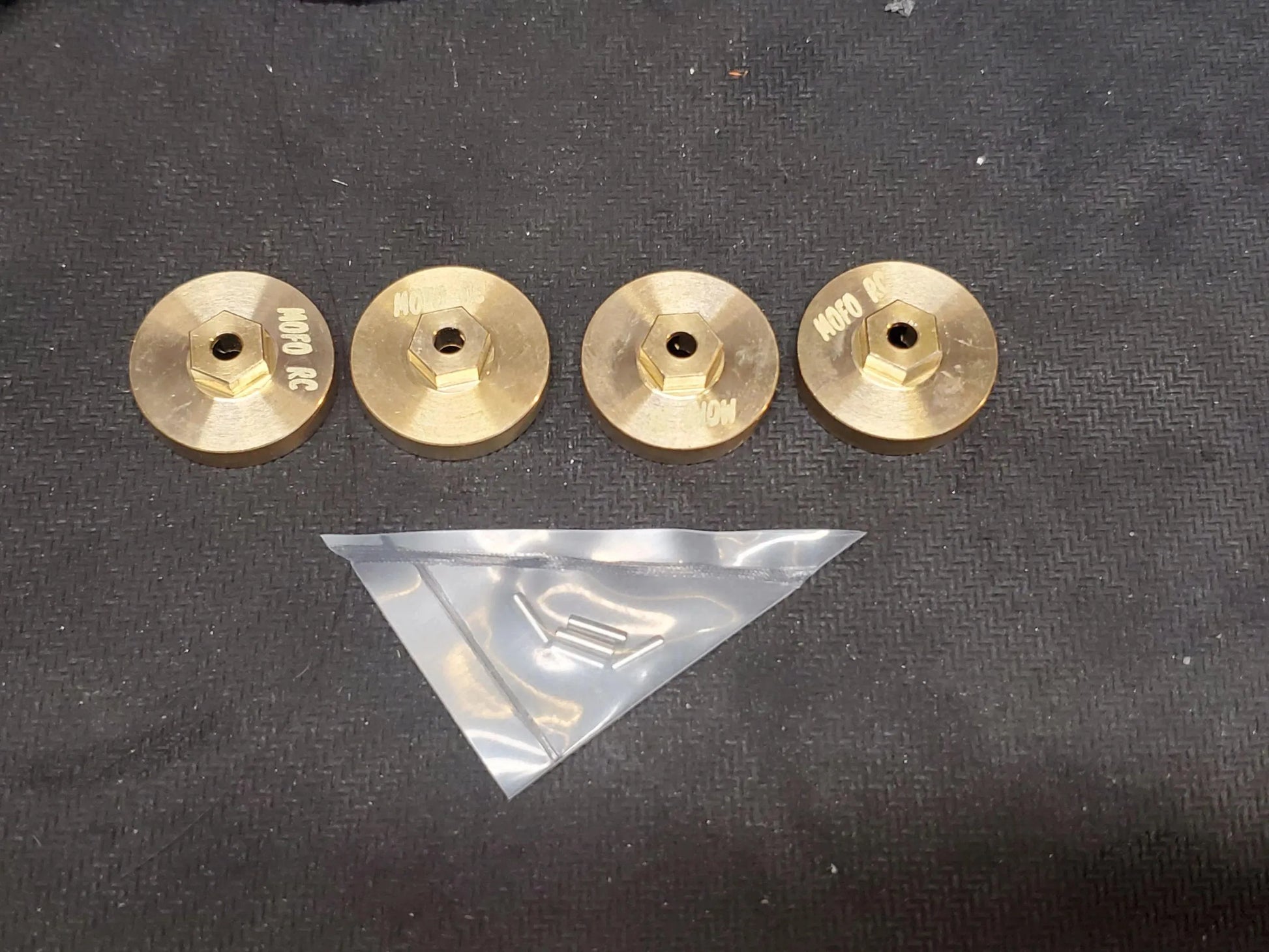 !!!CLEARANCE!!! Weighted brass hex for Scx24 / Ax24 - Mofo Rc