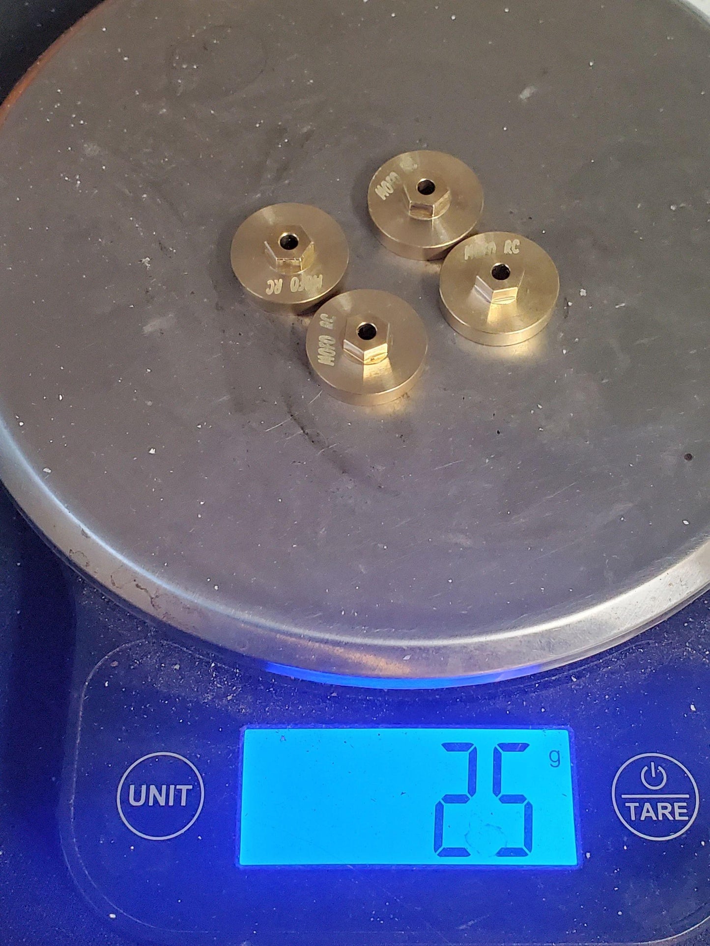 !!!CLEARANCE!!! Weighted brass hex for Scx24 / Ax24