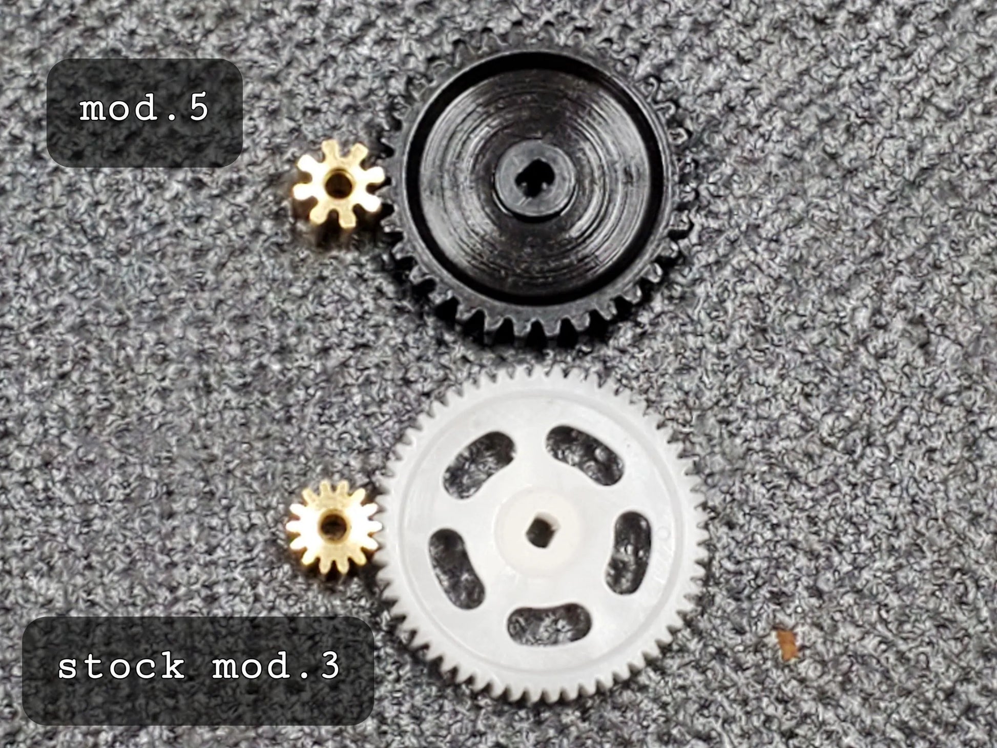 Hardened Steel Spur Gears - Mofo Rc