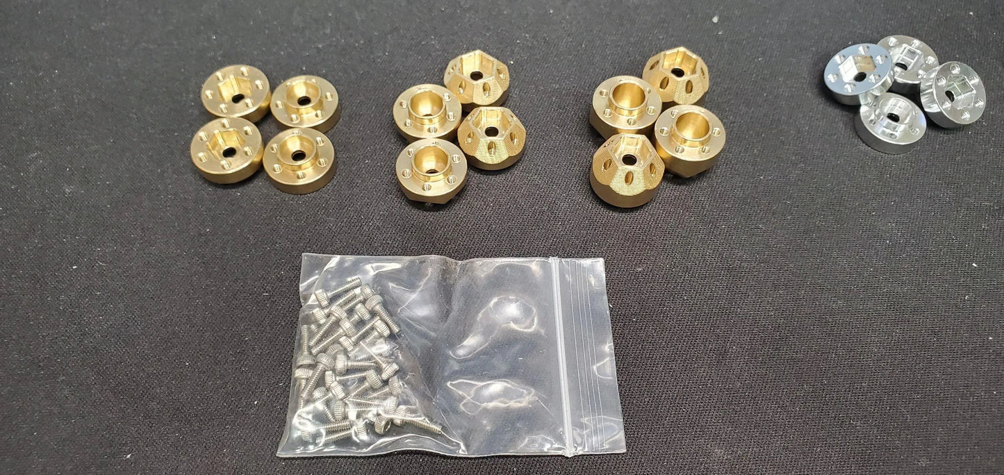 MF6 wheel hubs For UPW, DDP and 1UP, Wheels - Mofo Rc