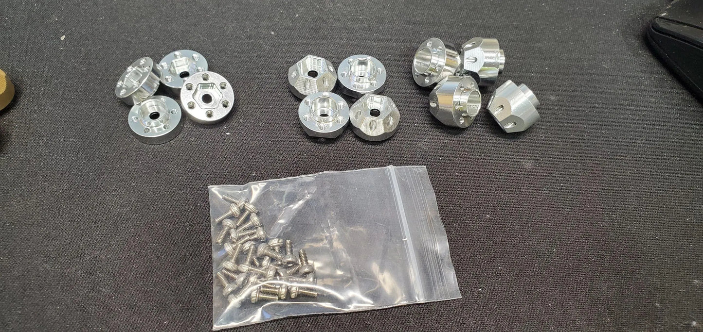 MF6 wheel hubs For UPW, DDP and 1UP, Wheels - Mofo Rc