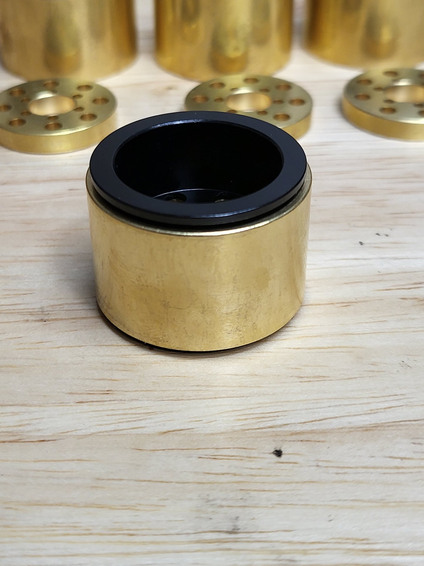 Island style wheel spacers and rings For UPW and DDP wheels, brass or aluminum