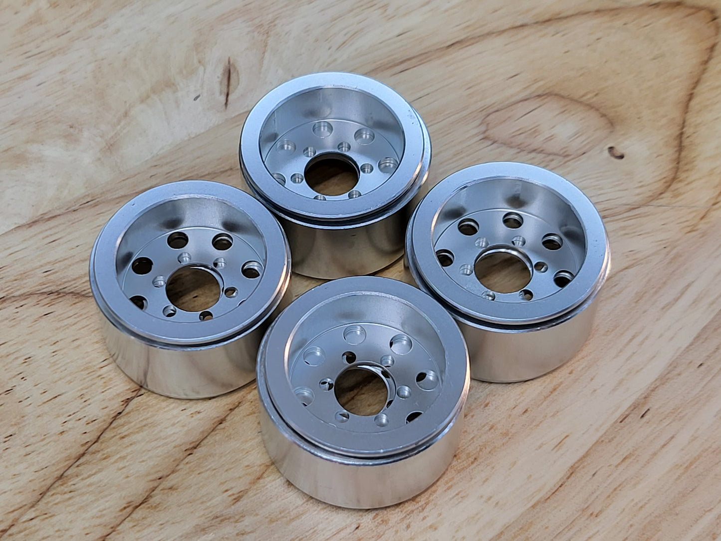 DDP 1.0" inch Beadlock rims / wheels w/ 0mm Hubs