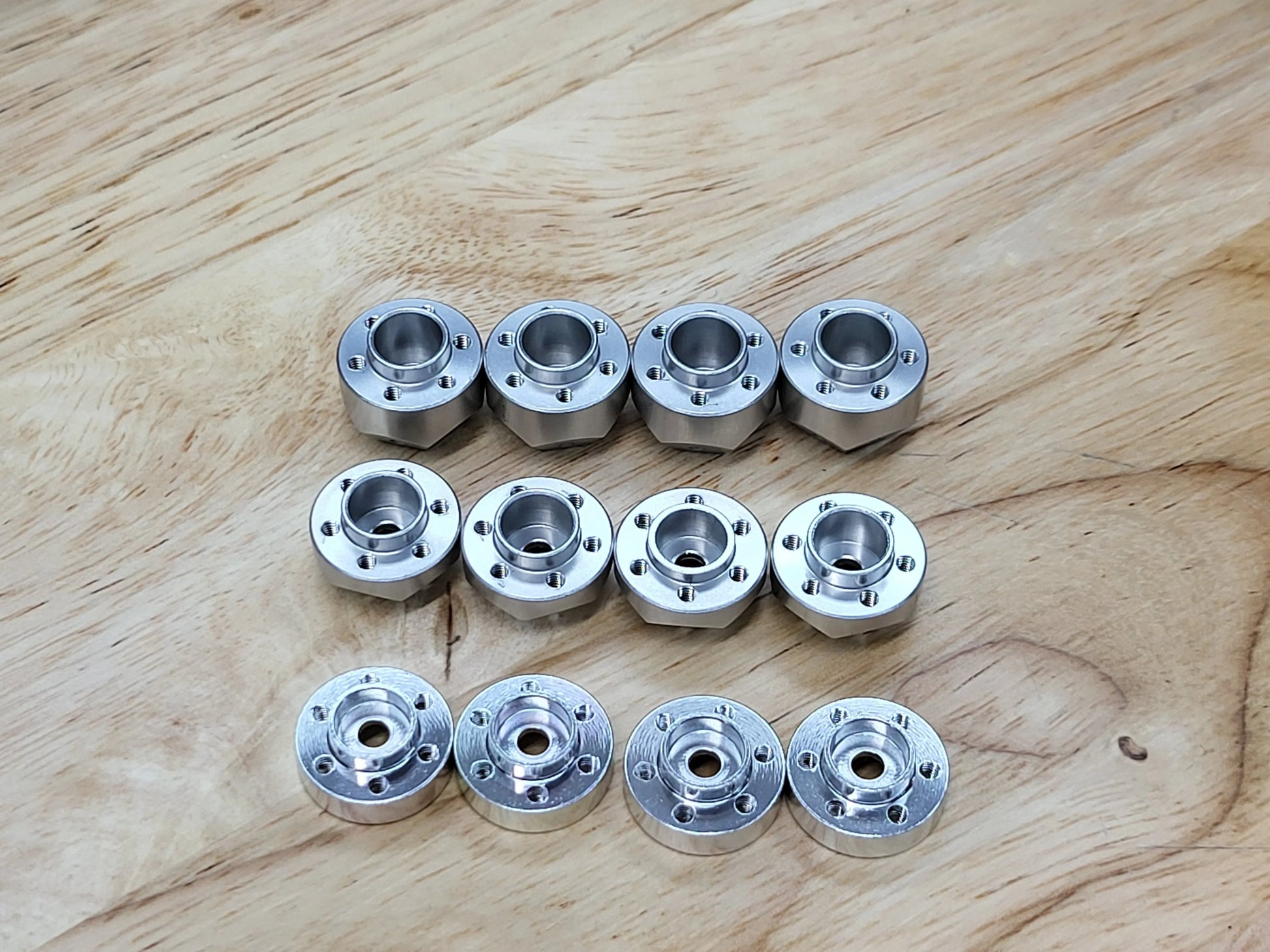 MF6 wheel hubs For UPW, DDP and 1UP, Wheels - Mofo Rc