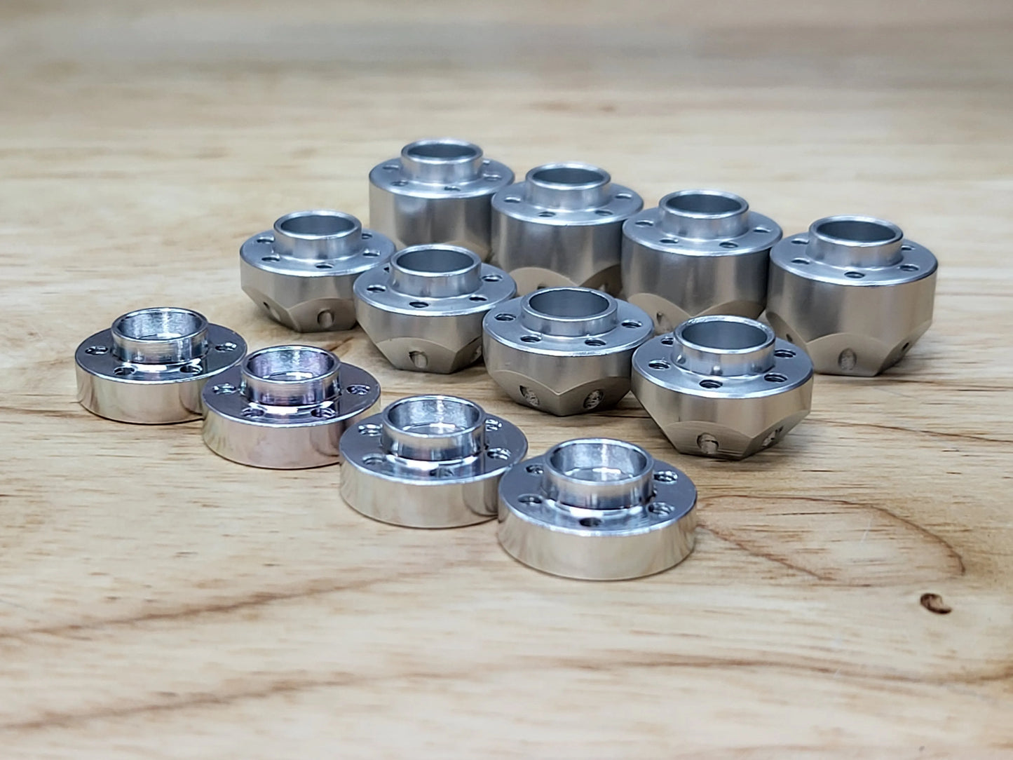 MF6 wheel hubs For UPW, DDP and 1UP, Wheels - Mofo Rc