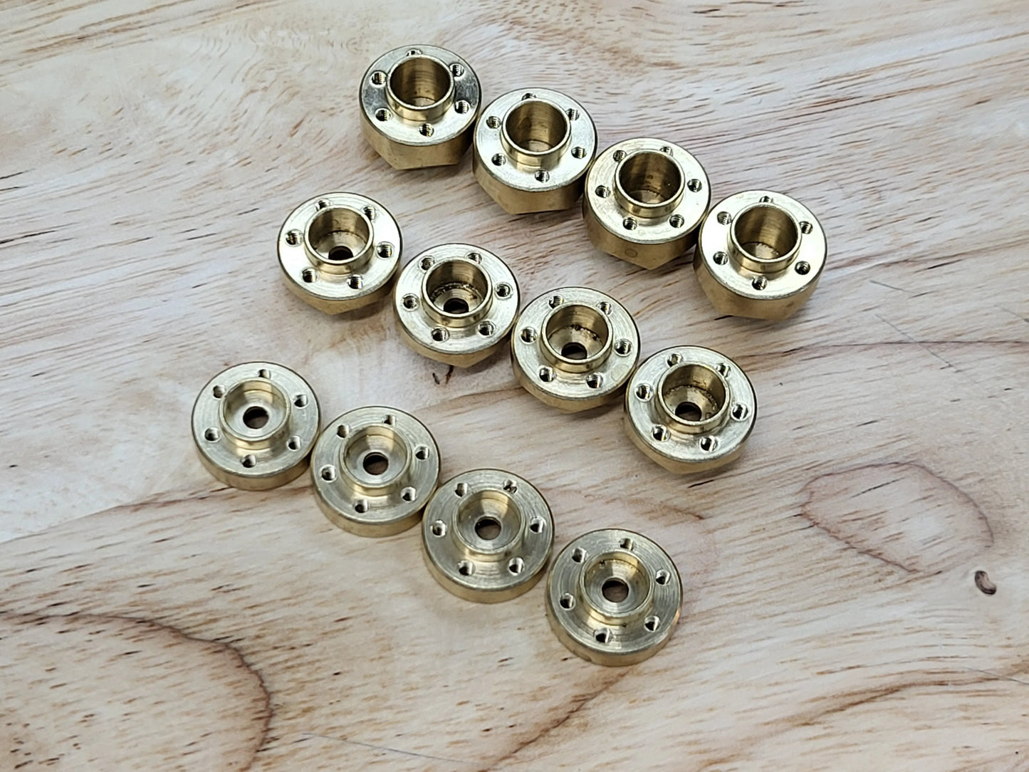 MF6 wheel hubs For UPW, DDP and 1UP, Wheels - Mofo Rc