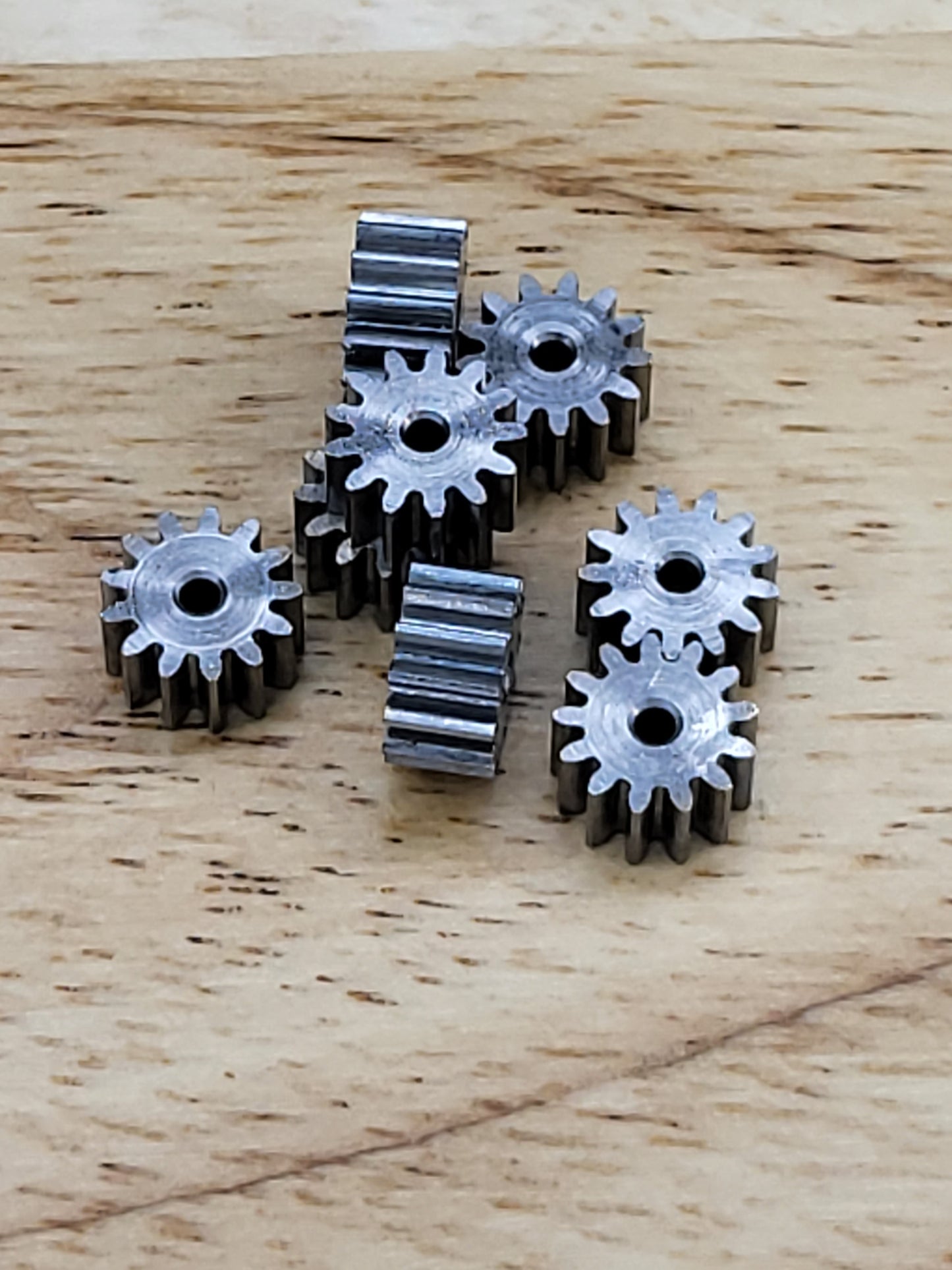 1.5mm Shaft diameter Pinion Gears Mod.5 pitch