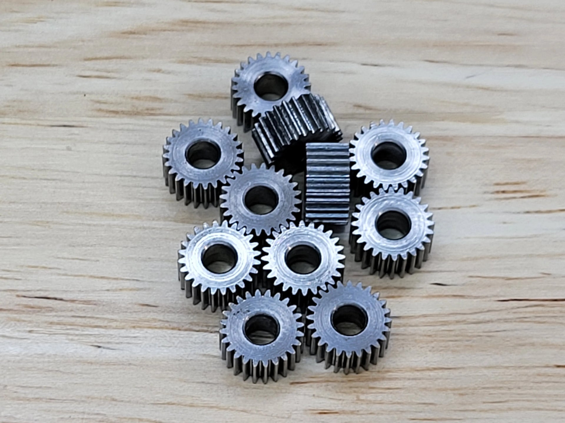 3mm Shaft Diameter Press-Fit Pinion Gears - Mod 0.3/0.4/0.5 Pitch (Sold Individually)