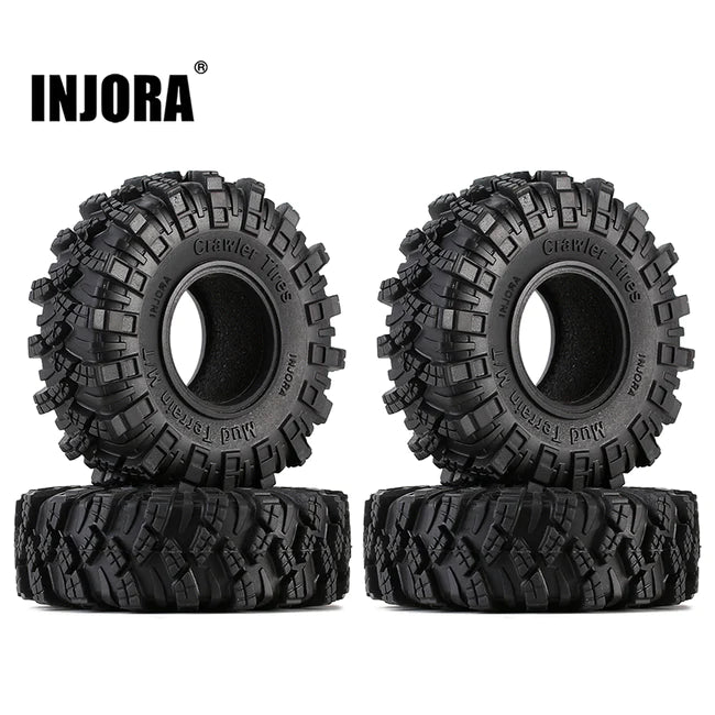 INJORA Kraken Claw 1.0" M/T Tires (4) (62*20.5mm)