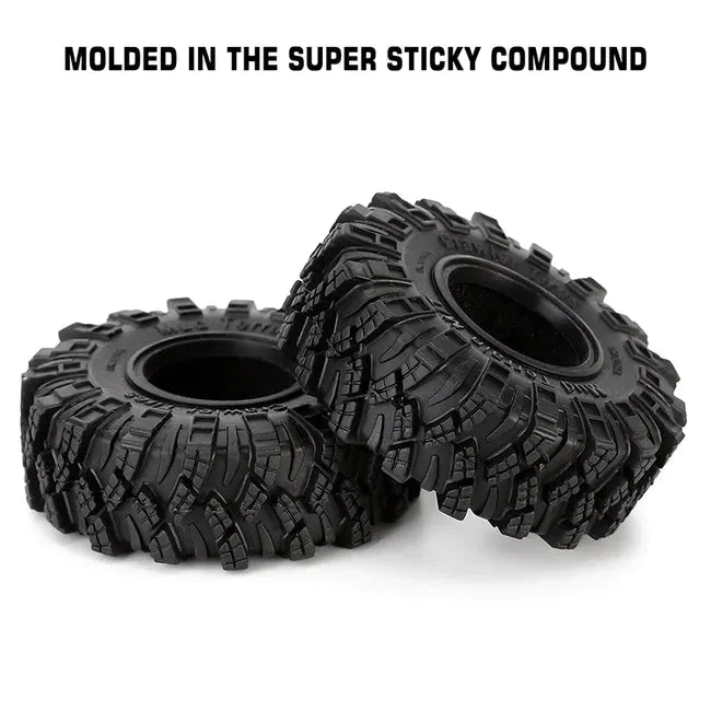Upgrade Axial Trx4 Fcx10 INJORA Pneus 1.9 Kraken Claw 106x38mm - S3/S5 Super Soft - Pour RC Crawler SCX10 TRX4 Pneus Souples Trx4 Upgrade Axial Trx4 Fcx10 INJORA Pneus 1.9 Kraken Claw 106x38mm - S3/S5 Super Soft - Pour RC Crawler SCX10 TRX4 Pneus Souples Trx4