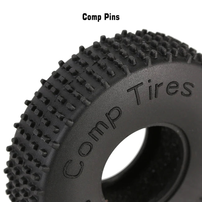 Injora 1.0" Comp Pin Tires (65mm*19mm)